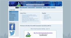 Desktop Screenshot of baycloverhill.com